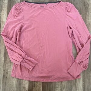 Women's Boden Super Soft Boat Neck Long Sleeve